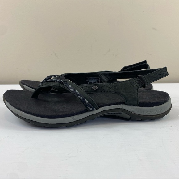 Merrell Women's Stella Bloom Black Slingback Thong Sandals Size 10‎ - Picture 6 of 13